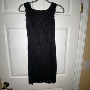 Adrianna papell black lace dress. Worn twice